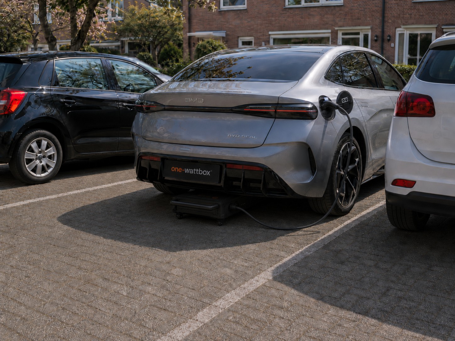 Sluit de auto aan op de ONE-WATTBOX